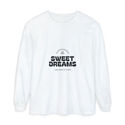 Unisex Garment-dyed Long Sleeve T-Shirt